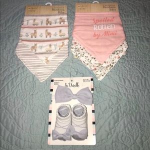 Modern Baby Bandana Bibs